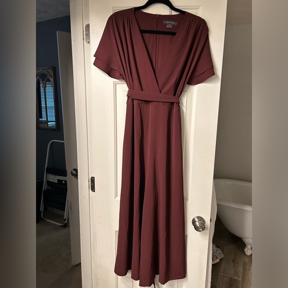 FRENCH CONNECTION
Bessie Verona Crepe V Neck Jumpsuit - Picture 3 of 6